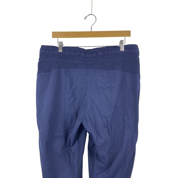 Lululemon Women's 14 Dance Studio Crop Pant Navy Blue Athleisure Yoga - Picture 6 of 7